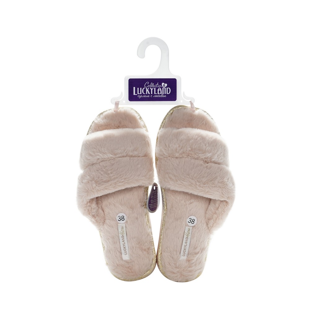 Lucky Land обувь дом.жен,Мех.,откр.3786 38/39 1ПАР