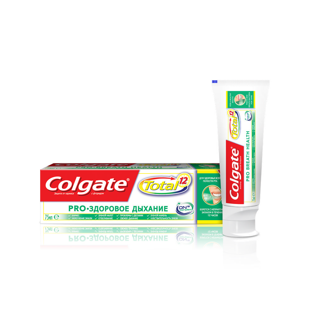 Зубная паста Colgate Total Pro " Здоровое дыхание " 75мл