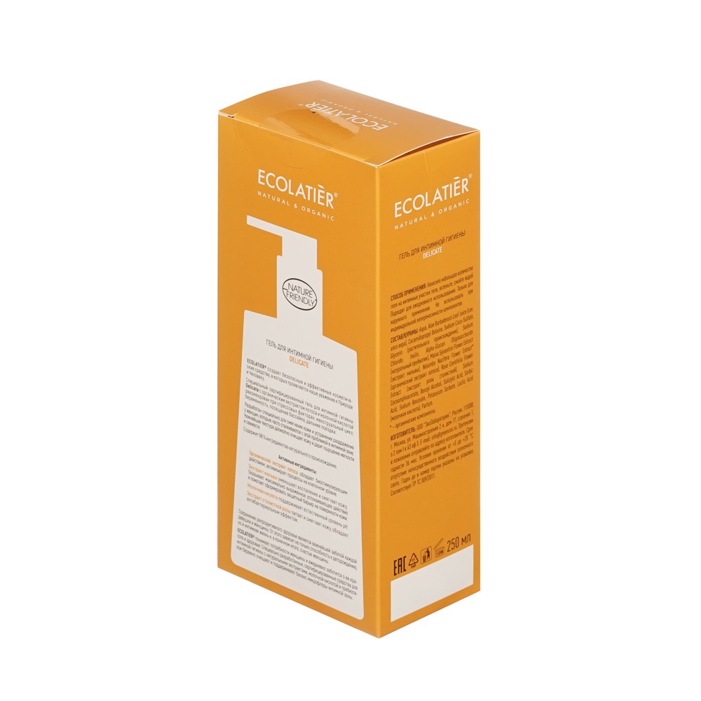 Ecolatier для инт гигиены гель Delicate 250МЛ