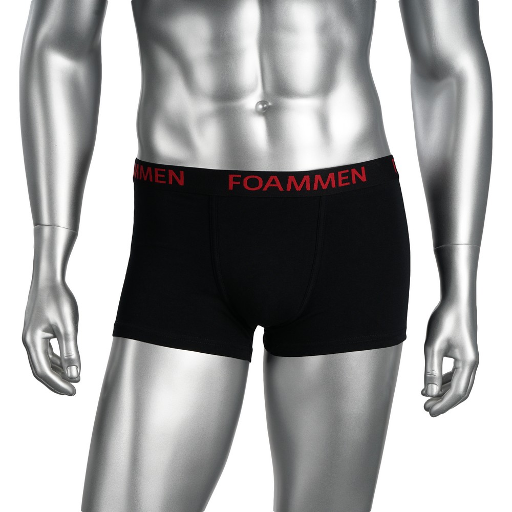 Мужские трусы - боксеры Foammen Fo90505 , черные , M