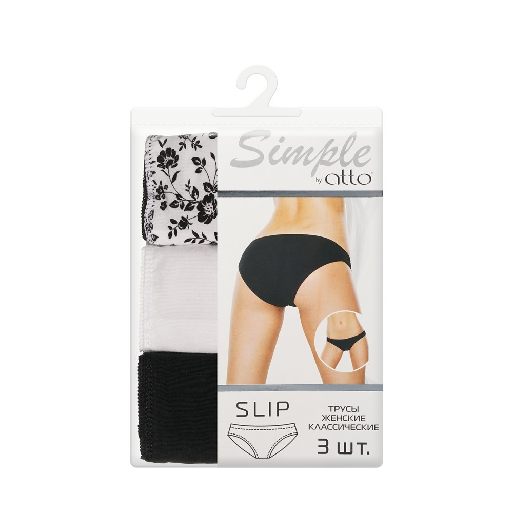 Simple by Atto ж.тр TK-48-2 р.M 3шт в уп
