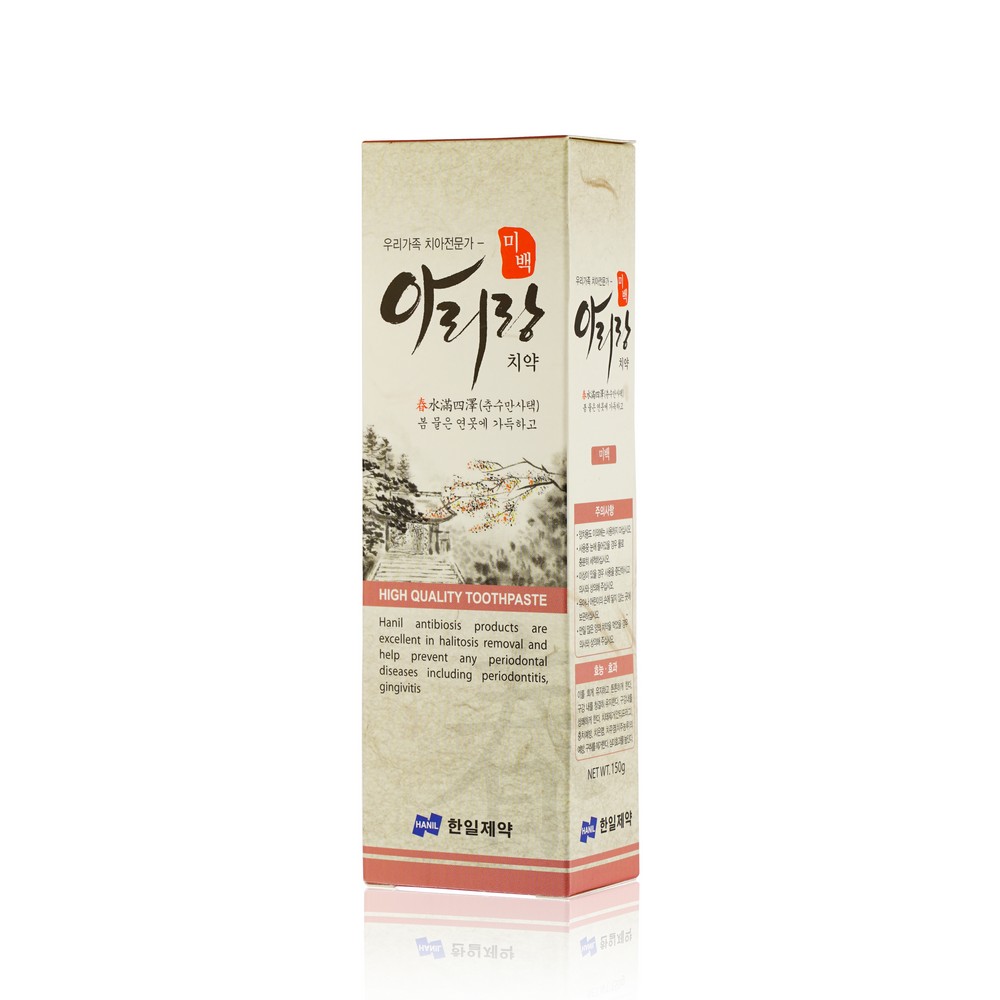 Отбеливающая зубная паста Hanil Arirang Whitening 150г