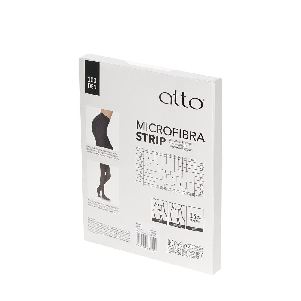 Atto 100DenМикрофКолгЖен.Strip черн 3