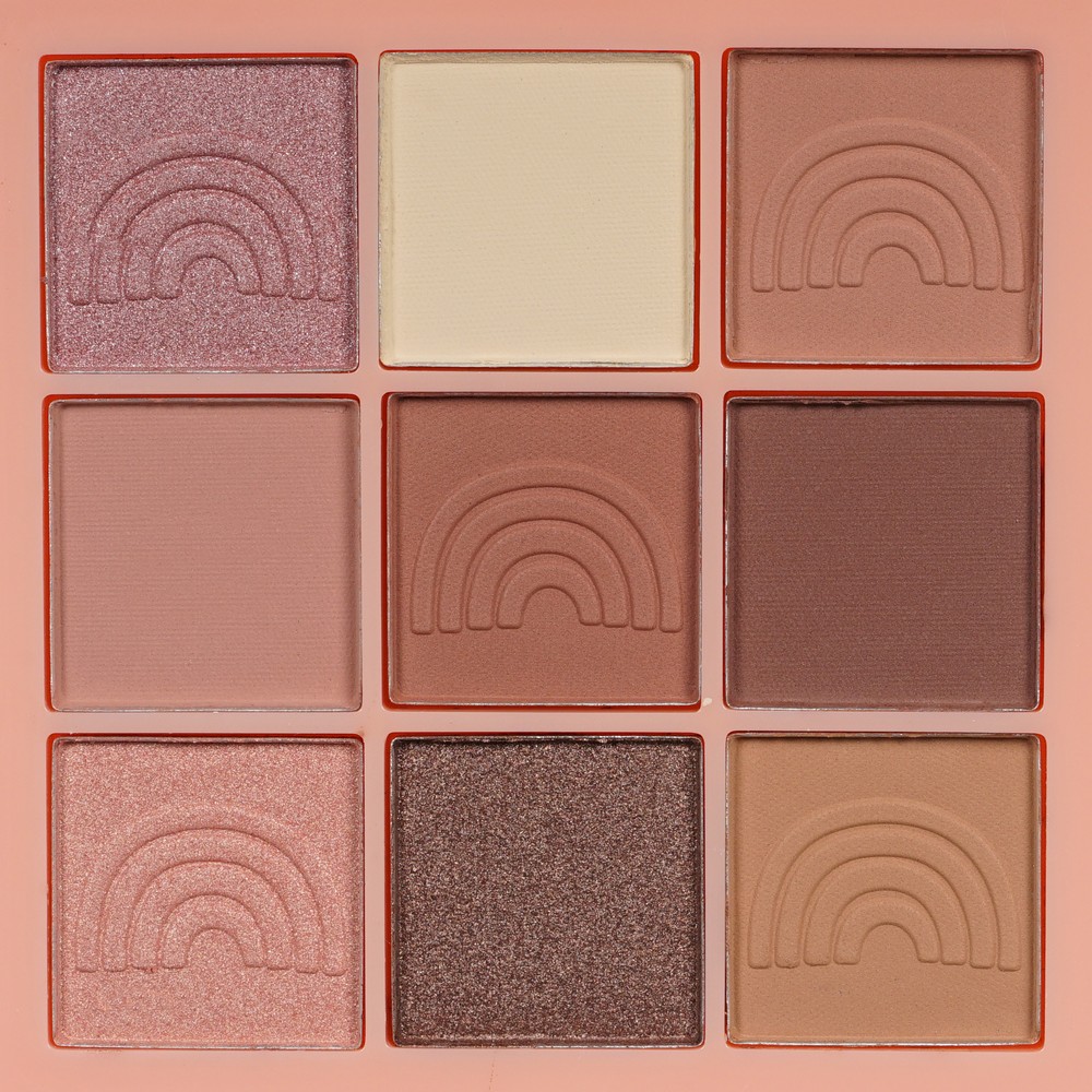 Палетка теней для век BeYoung Eyeshadow palette Spread the love 9 оттенков 9,5г