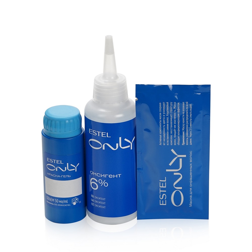 Стойкая краска - гель для волос Estel Only 4/0 Шатен