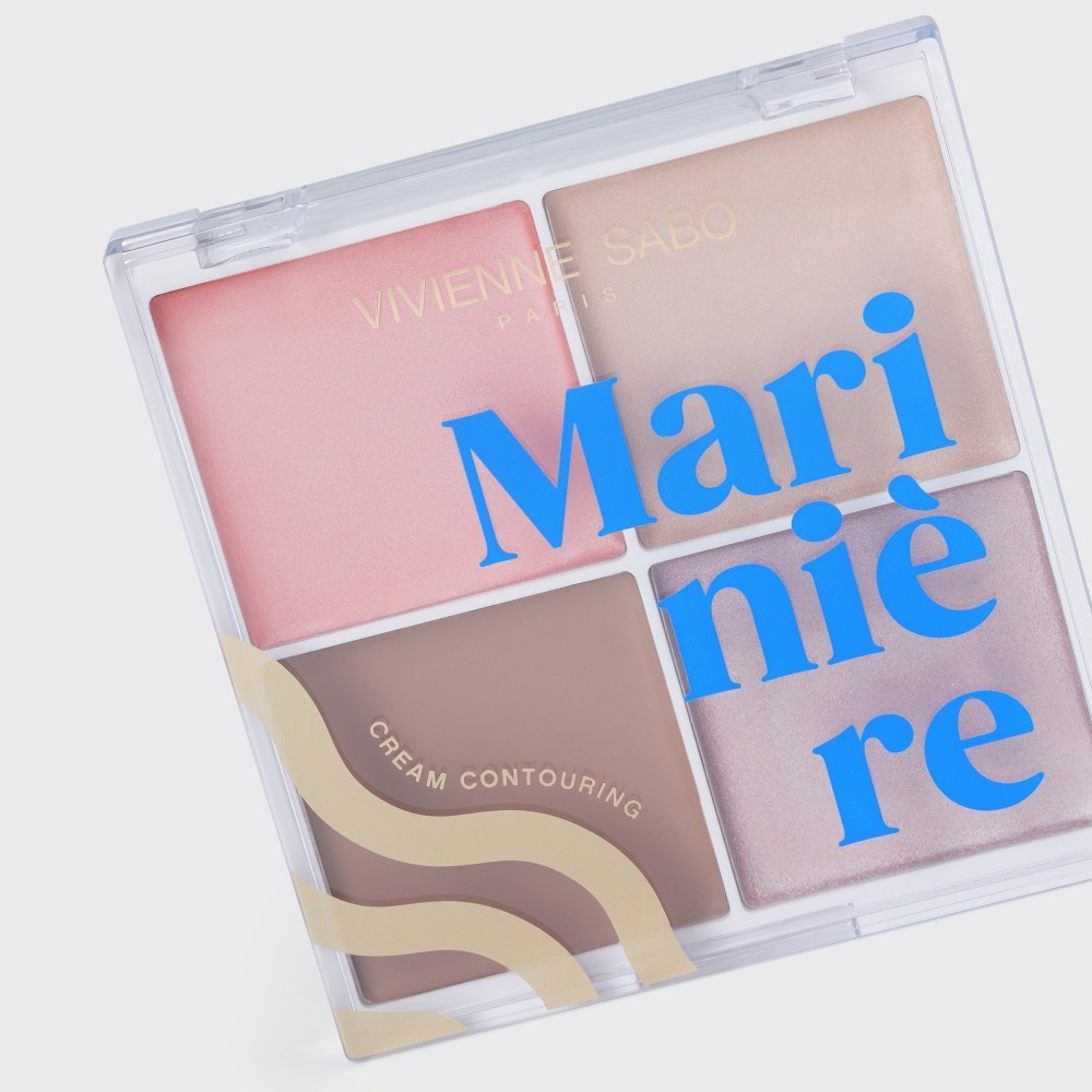 Кремовая палетка для скульптурирования лица Vivienne Sabo Mariniere 01 17,2г