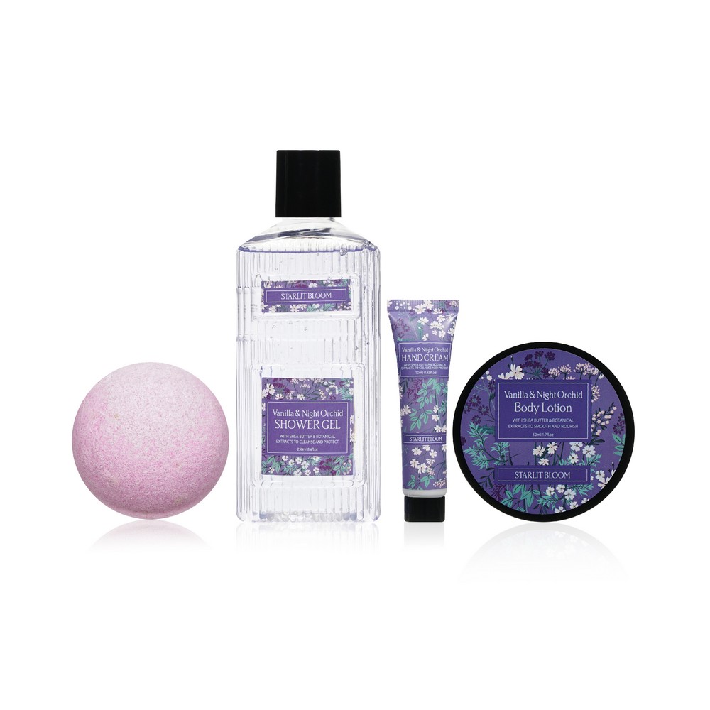 Женский подарочный набор Vanilla & Night Orchid ( гель для душа