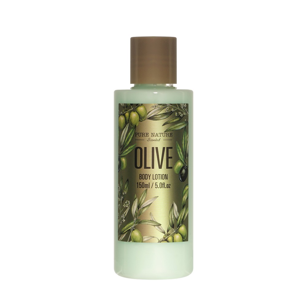 Женский подарочный набор Pure Nature Olive ( гель для душа 150мл + лосьон для тела 150мл + мочалка - шар ) в ассортименте