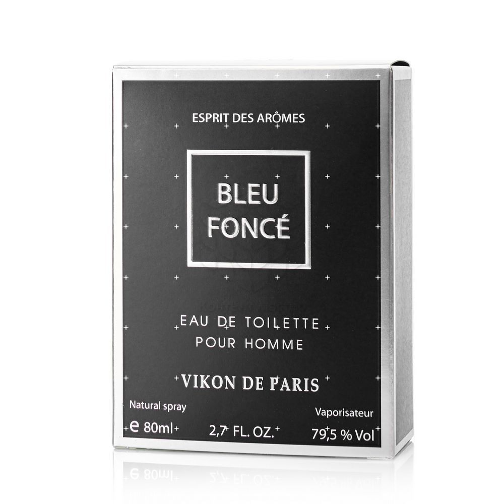 мужская туалетная вода Новая заря Дух Ароматов " BLEU FONCE " в футляре 80мл