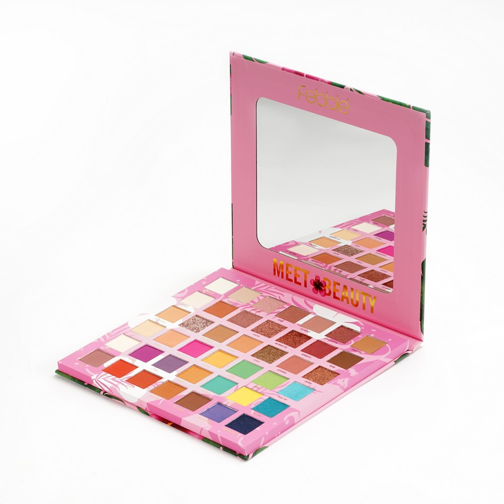 Тени для век USHAS Febble Meet Beauty 42 цвета 52,6г