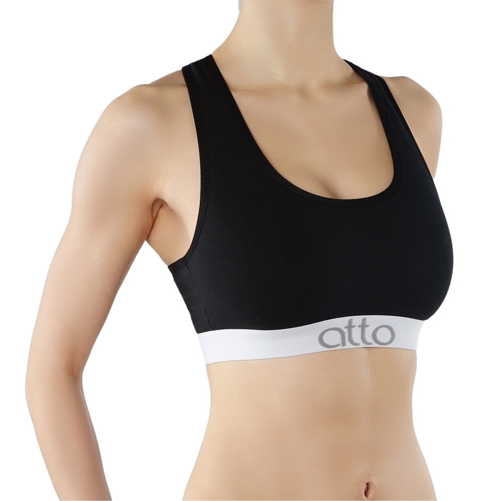 Бюстгалтер - топ Atto Basic Bra , Черный , M