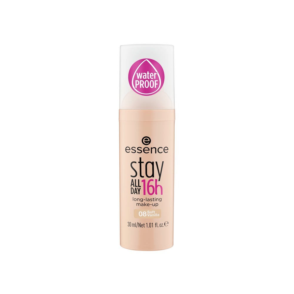 Тональный крем для лица Essence Stay All Day 16H 08 Soft vanilla 30мл
