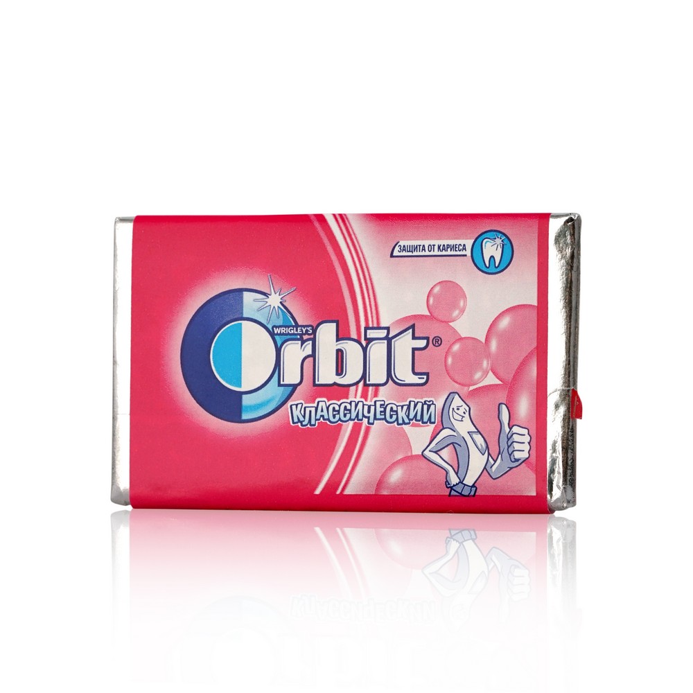 Orbit жевательная резинка Классический пластинки