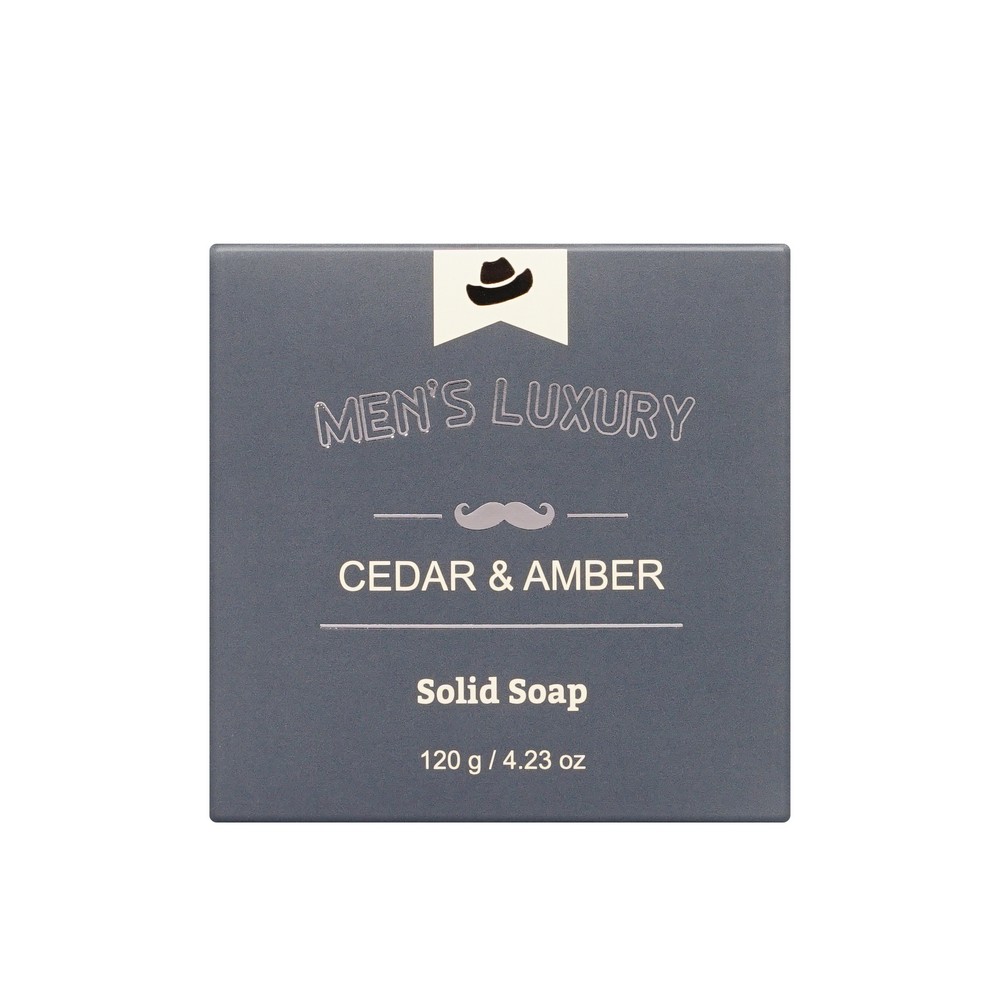 MEN'S LUXURY Набор подарочный мужской шампунь 250мл, гель для душа 150мл, мыло 120г, мочалка 1 шт