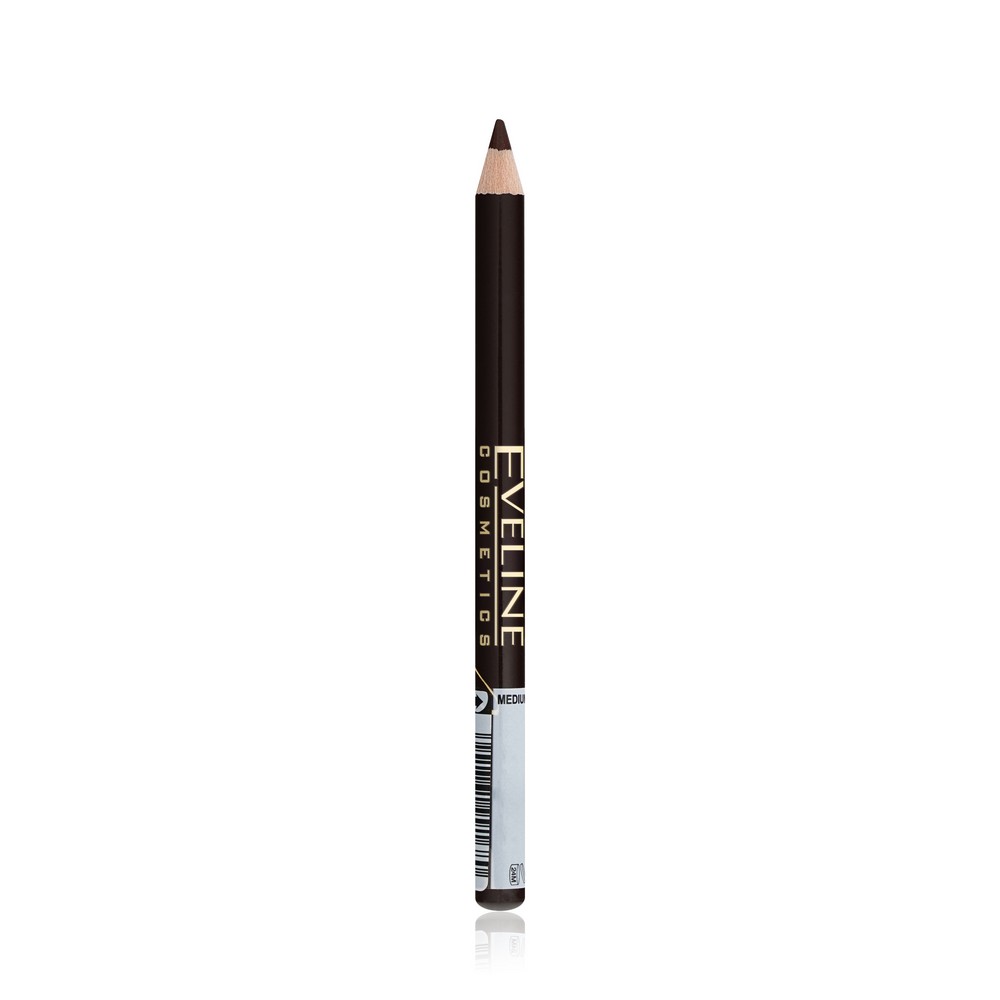 Карандаш для бровей Eveline EYEBROW PENCIL Medium brown