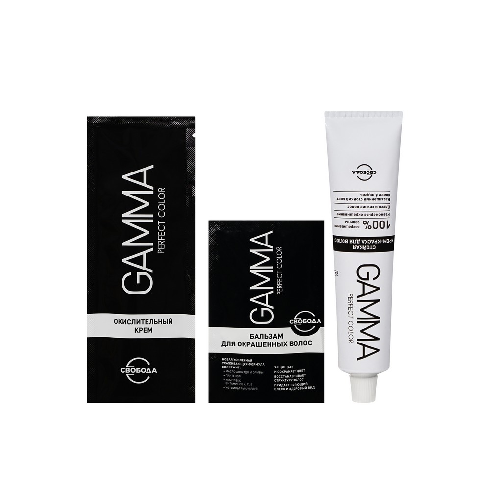 Стойкая краска для волос GAMMA 7.75 Ореховое пралине