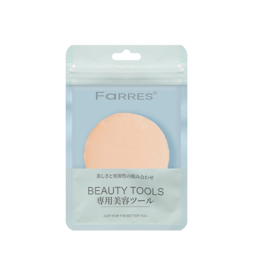 FARRES Спонж для макияжа пуховка 1 шт