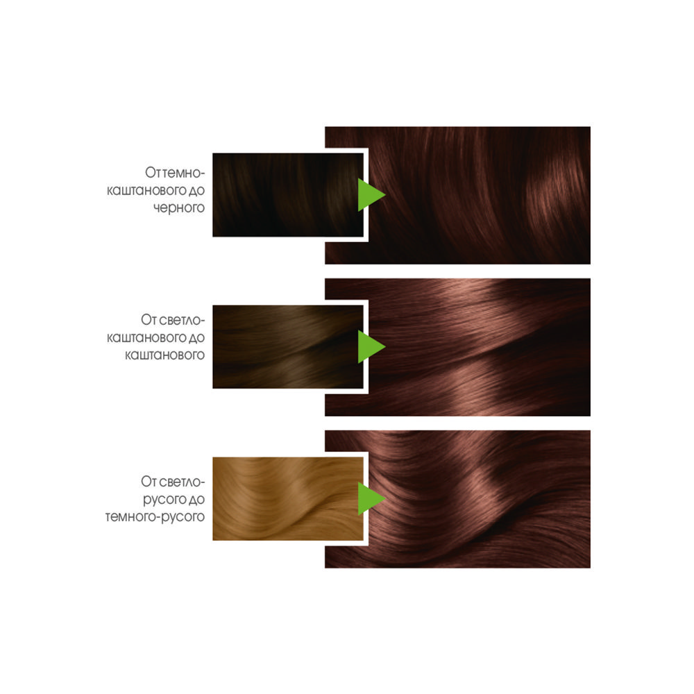 крем - краска Garnier Color Naturals стойкая для волос 5.23 Розовое дерево