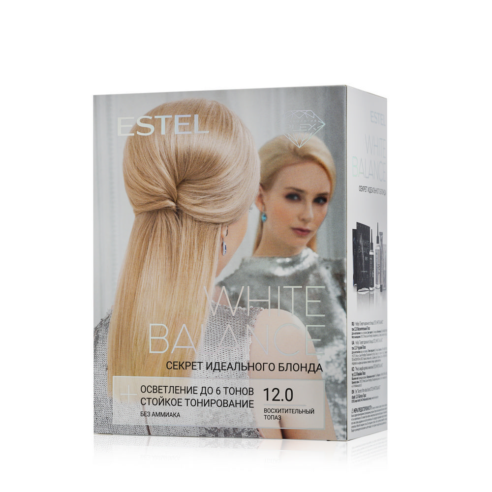 Краска для волос Estel White Balance " Секрет идеального блонда " 12.0 Восхитительный топаз