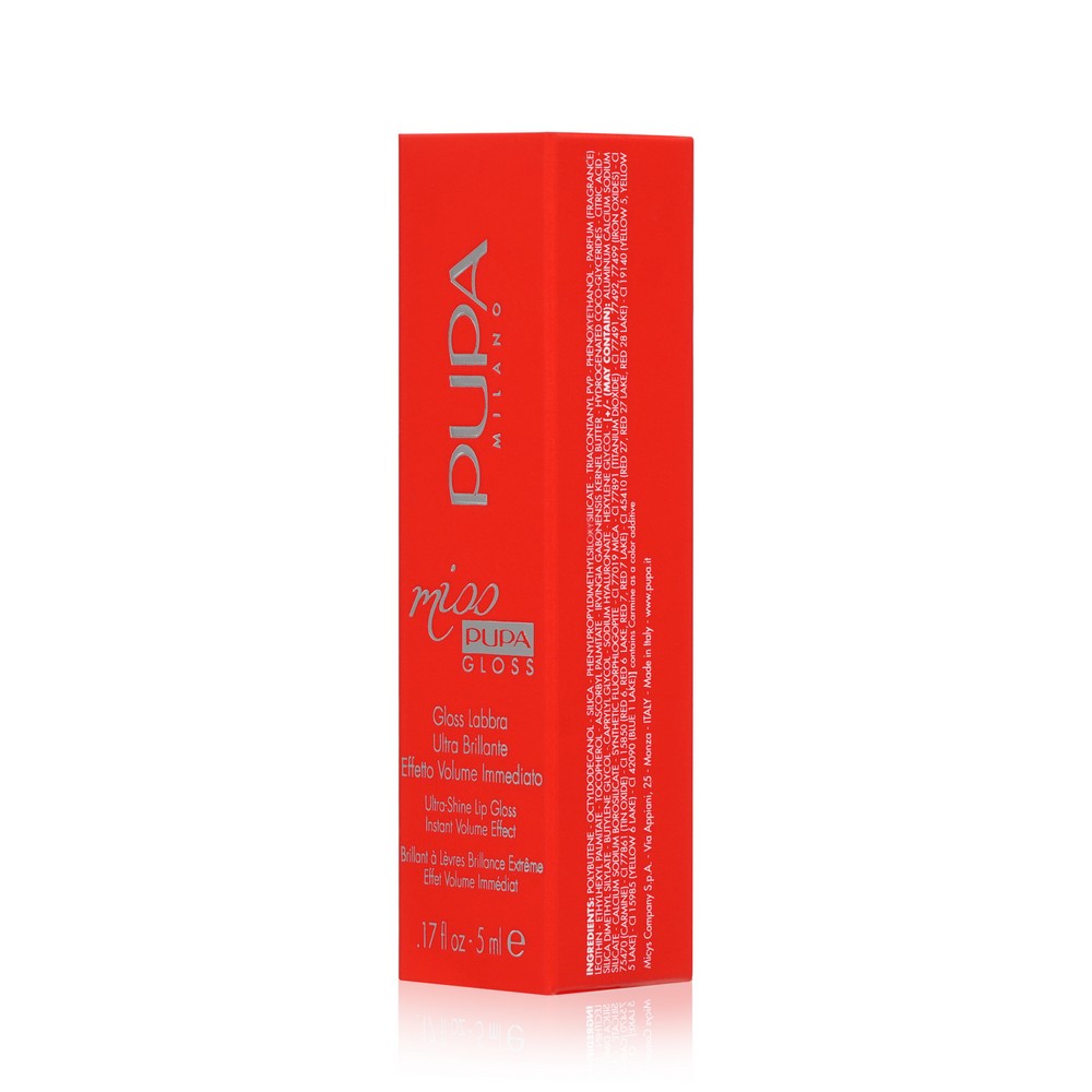 Блеск для губ Pupa Miss Pupa Gloss 101 5мл