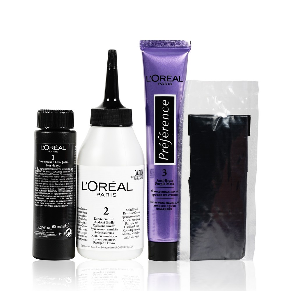 Стойкая краска для волос L'Oreal Paris Preference Cool blondes 10.1 Хельсинки