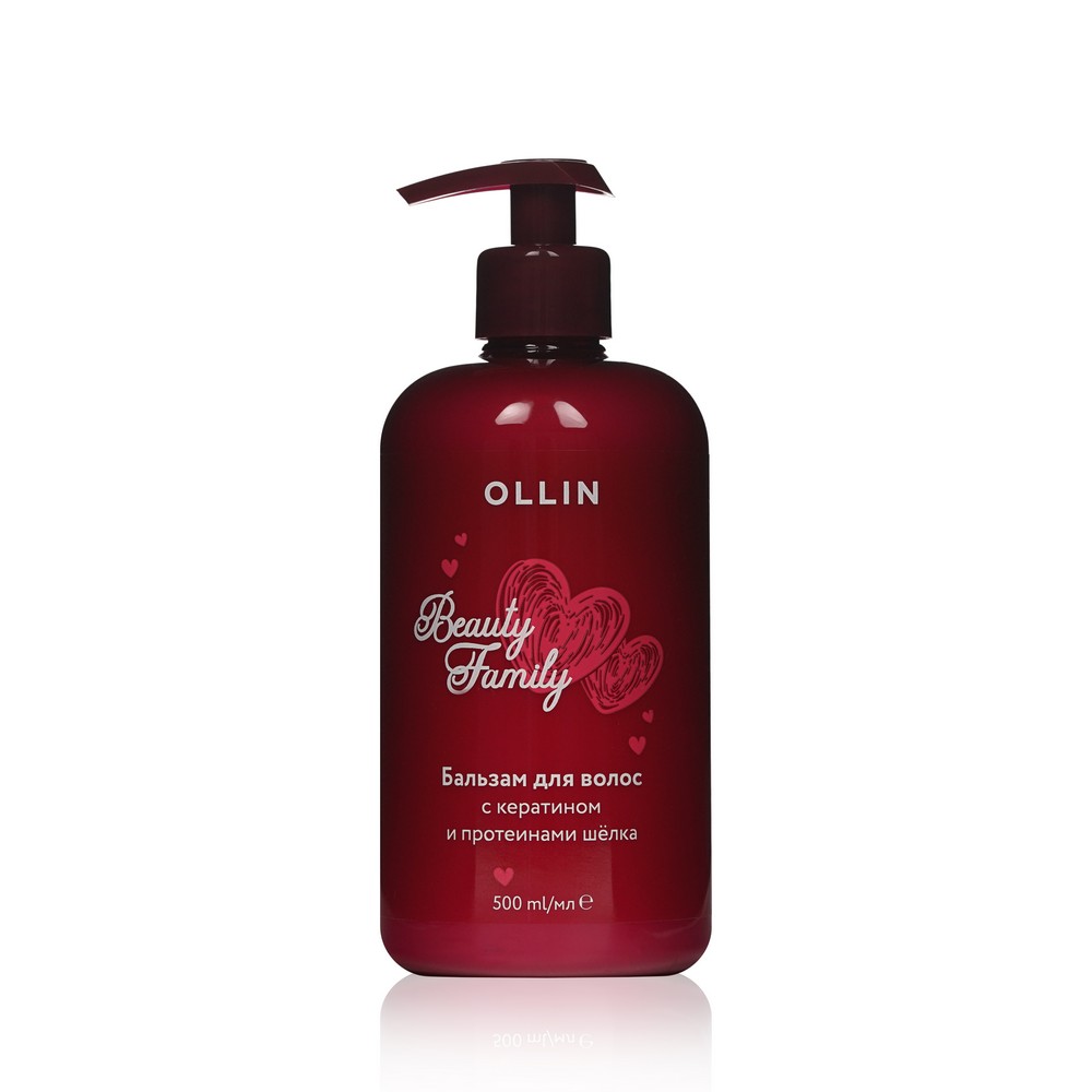 Бальзам для волос Ollin Professional Beauty Family с кератином и ...
