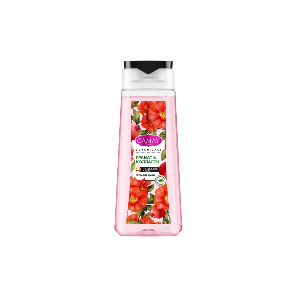 Гель для душа Camay Botanicals " Цветы граната " 250мл