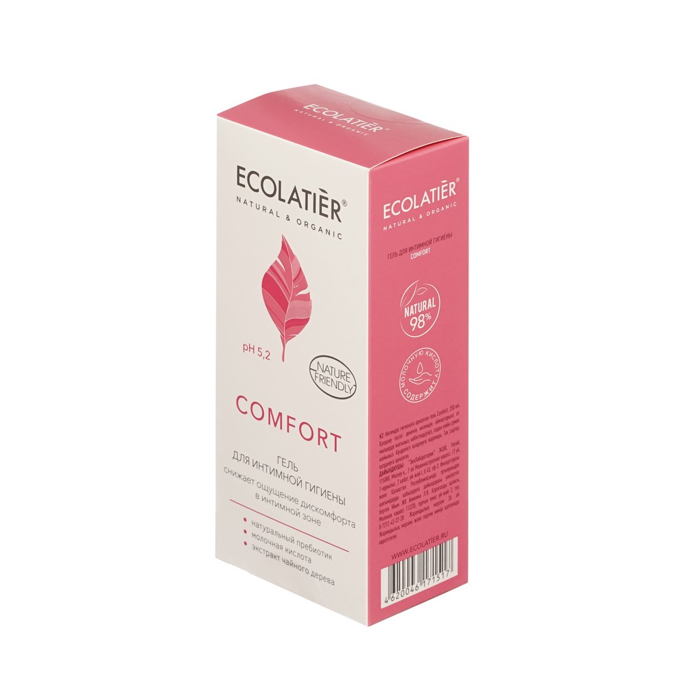 Ecolatier для инт гигиены гель Comfort 250МЛ