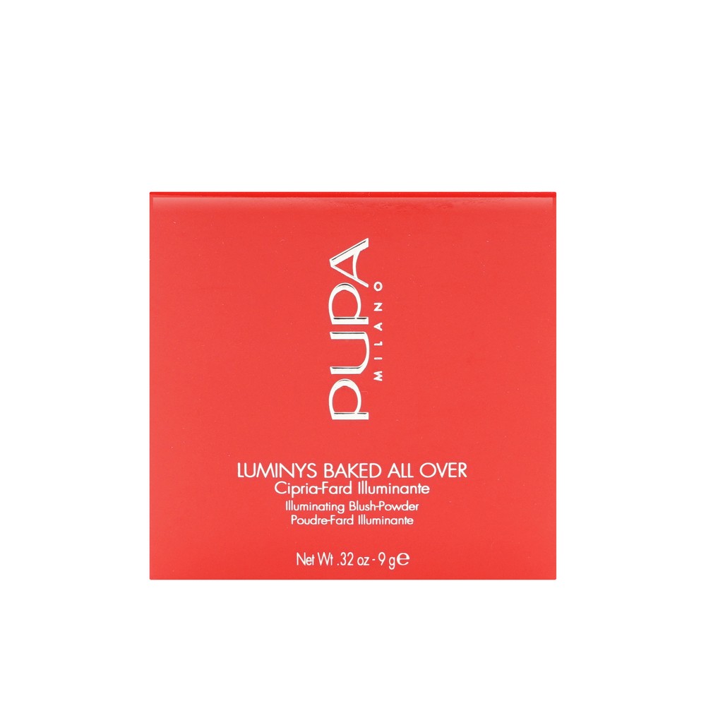 Pupa для лица пудра румяна Luminys Baked All Over 02 9Г