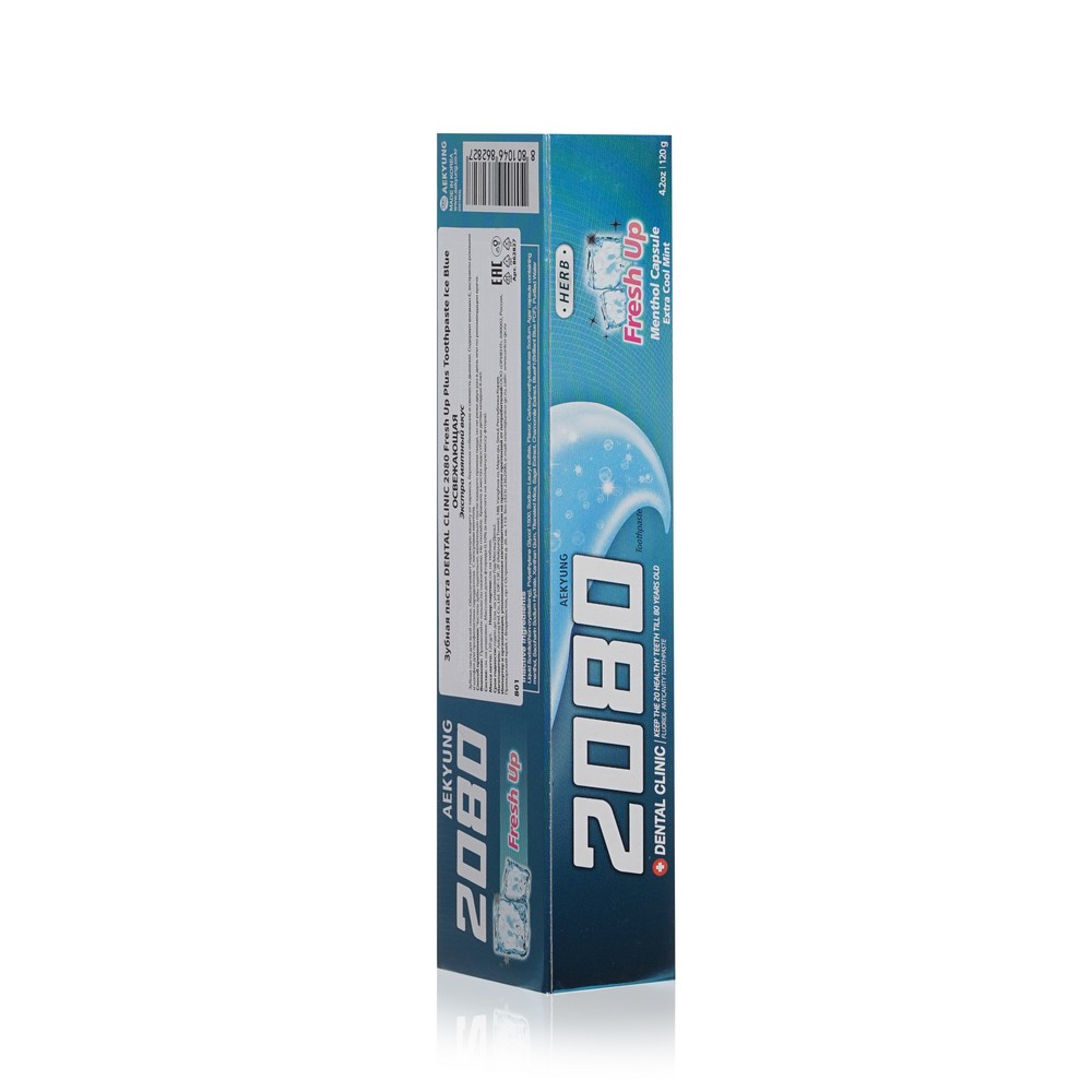Зубная паста Dental Clinic 2080 Fresh Up Ice Blue 120г